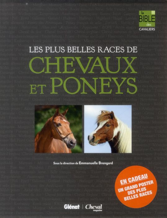 Emprunter Les plus belles races de chevaux et poneys. Coffret 2 livres et 1 poster livre