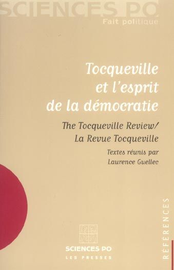 Emprunter Tocqueville et l'esprit de la démocratie livre