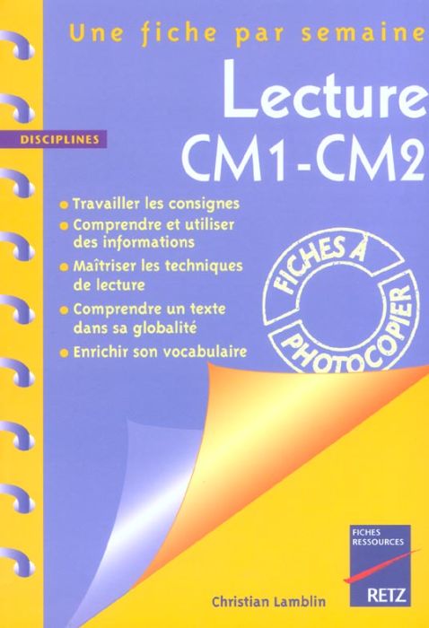 Emprunter Lecture CM1-CM2 livre