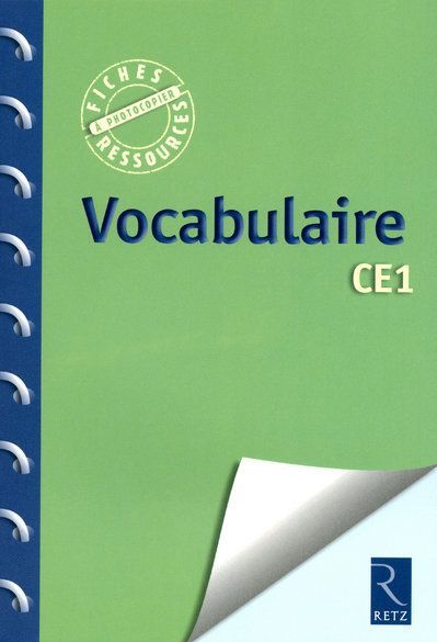 Emprunter Vocabulaire CE1 livre