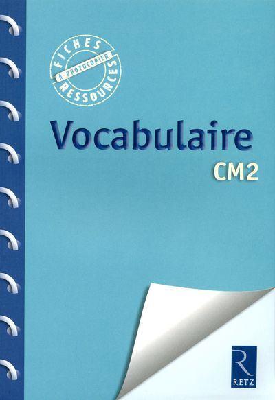 Emprunter Vocabulaire CM2 livre