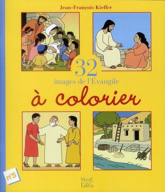 Emprunter 32 Images de l'Evangile à colorier livre