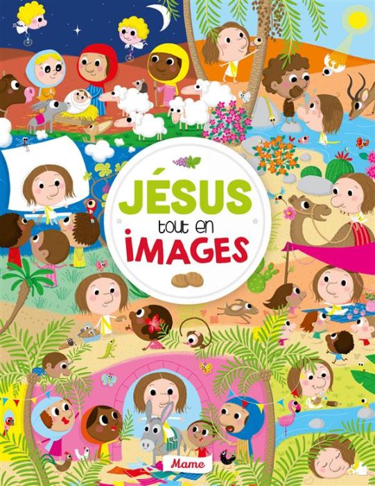 Emprunter Jésus tout en images livre