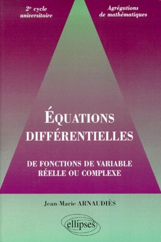 Emprunter Equations différentielles de fonctions de variable réelle ou complexe livre