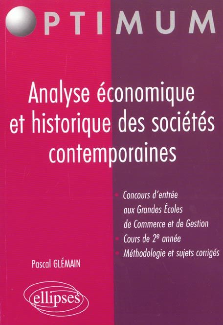 Emprunter Analyse économique et historique des sociétés contemporaines livre