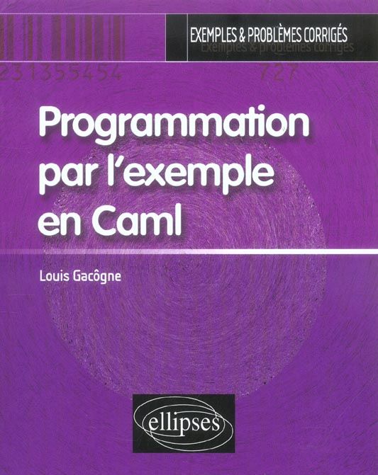 Emprunter Programmation par l'exemple en Caml livre