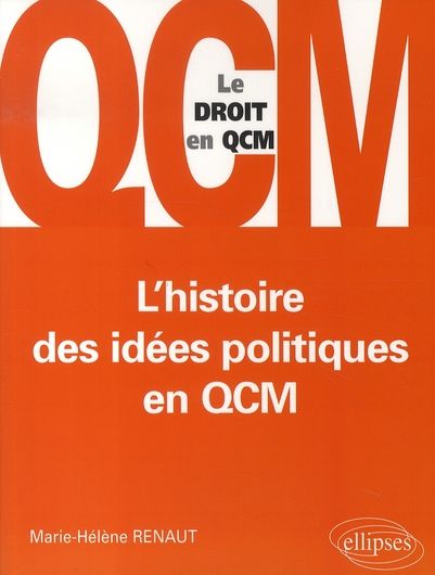 Emprunter L'histoire des idées politiques en QCM livre