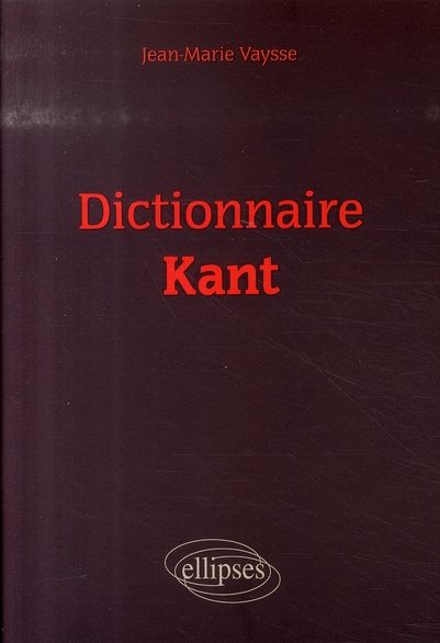 Emprunter Dictionnaire Kant livre