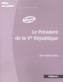 Emprunter Le président de la Ve République. 2e édition livre