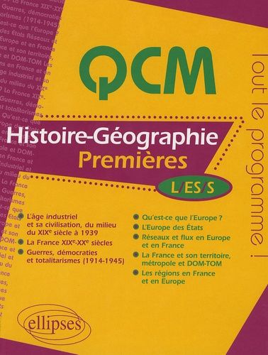 Emprunter Histoire-Géographie 1e L/ES/S livre
