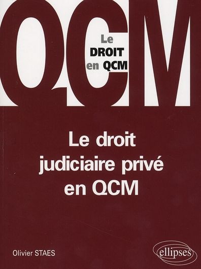 Emprunter Le droit judiciaire privé en QCM livre