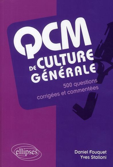 Emprunter QCM de culture générale livre