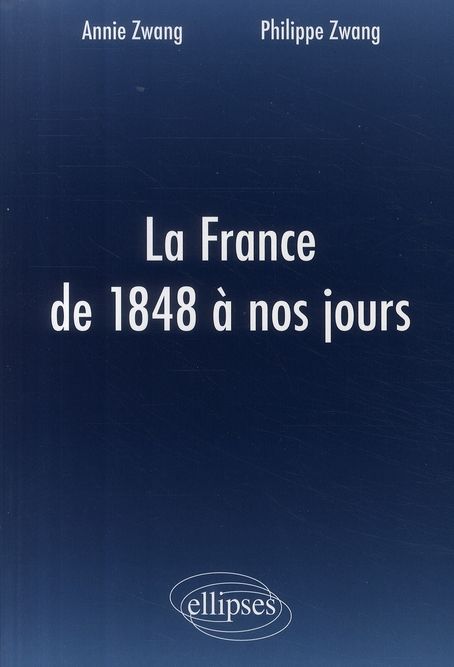Emprunter LA FRANCE DE 1848 A NOS JOURS - CONCOURS PLP2 livre