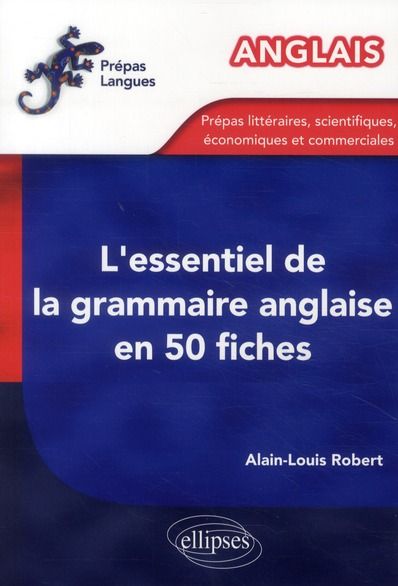 Emprunter L'essentiel de la grammaire anglaise en 50 fiches livre