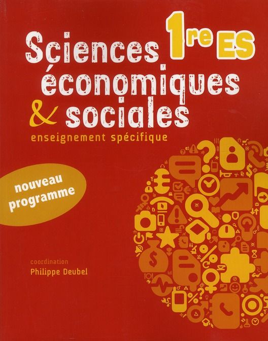 Emprunter Sciences économiques et sociales 1e ES livre