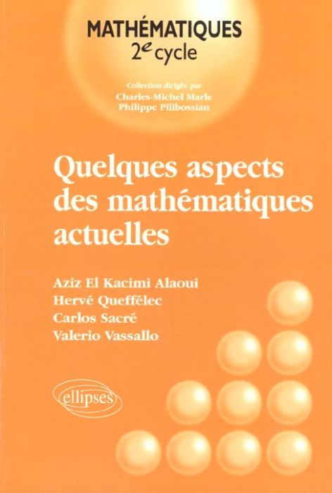 Emprunter Quelques aspects des mathématiques actuelles livre