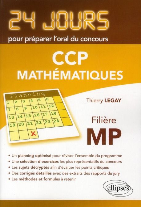 Emprunter Mathématiques concours CCP filière MP livre