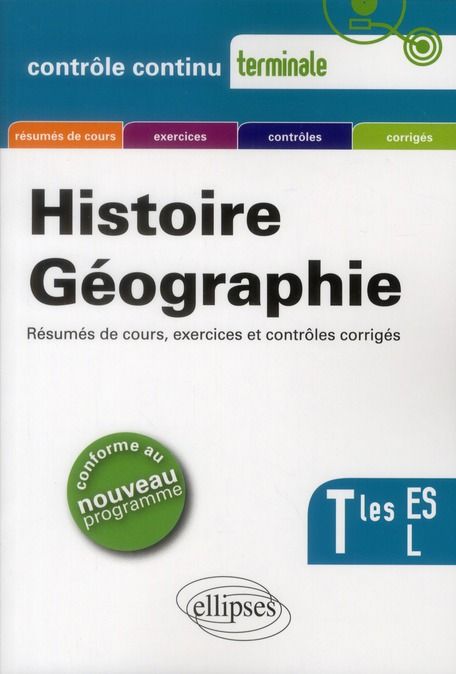 Emprunter Histoire Géographie Terminales ES & L livre