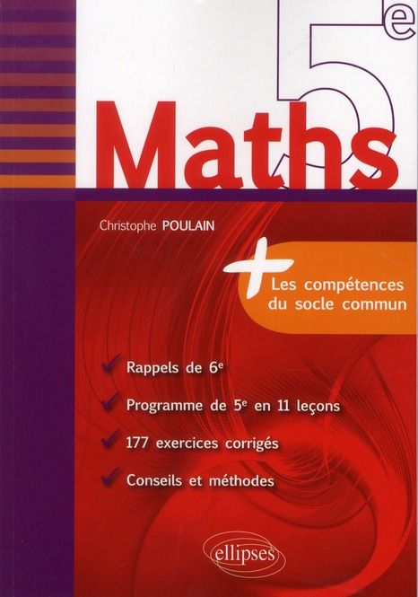 Emprunter Maths 5e livre