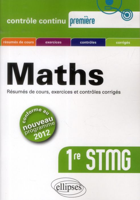 Emprunter Maths 1e STMG livre