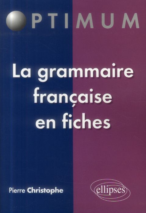 Emprunter La grammaire française en fiches livre