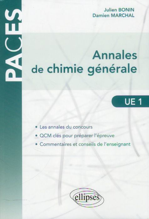 Emprunter Annales de chimie générale UE1 livre