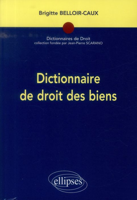 Emprunter Dictionnaire de droit des biens livre