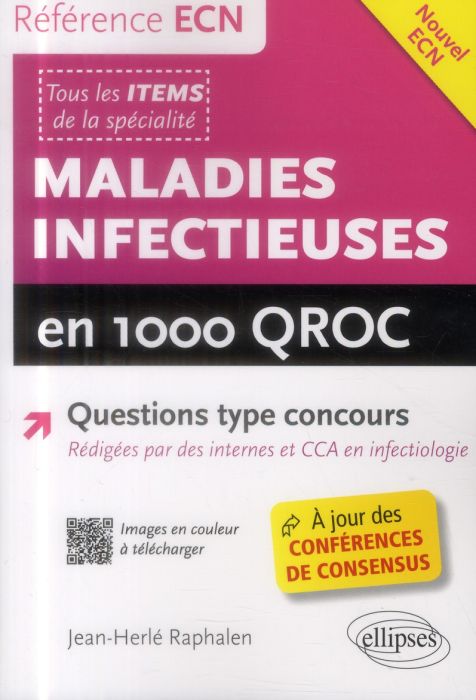 Emprunter Maladies infectieuses en 1000 QROC livre