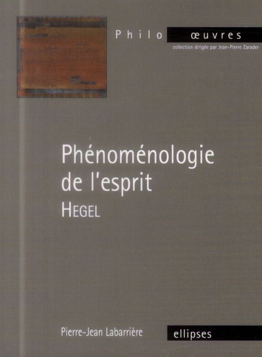 Emprunter Hegel, Phénoménologie de l'esprit livre