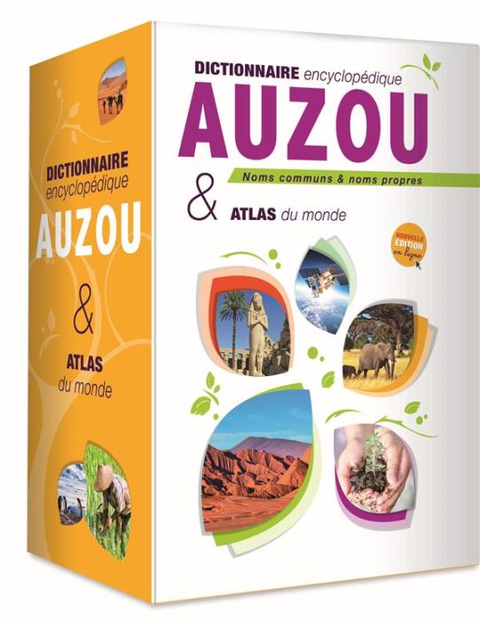 Emprunter Dictionnaire encyclopédique Auzou & Atlas du monde livre