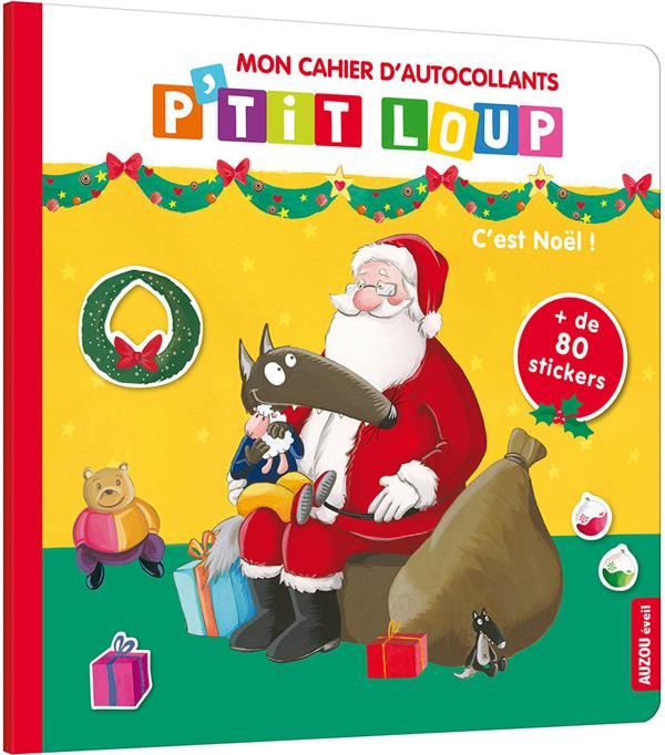 Emprunter Mon cahier d'autocollants P'tit Loup C'est Noël ! + de 80 stickers livre