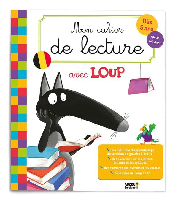 Emprunter Mon cahier de lecture avec loup / version belgique livre