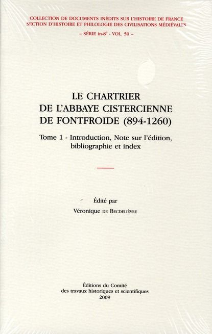 Emprunter Le chartrier de l'abbaye cistercienne de Fontfroide (894-1260). Pack en 2 volumes livre
