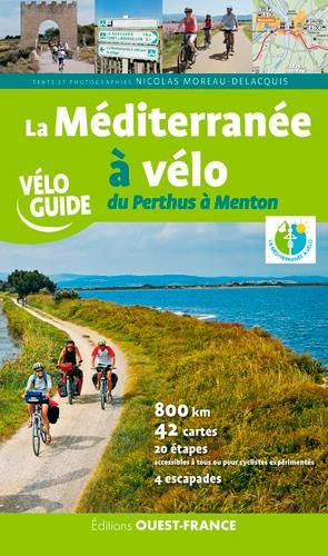 Emprunter La Méditerranée à vélo, du Perthus à Menton livre