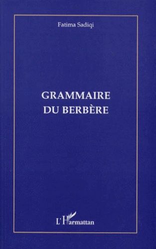 Emprunter Grammaire du berbère livre