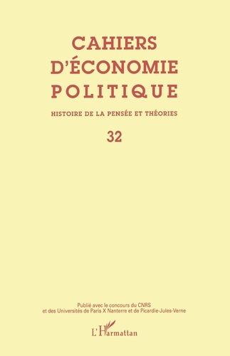 Emprunter Cahiers d'économie politique N° 32 livre