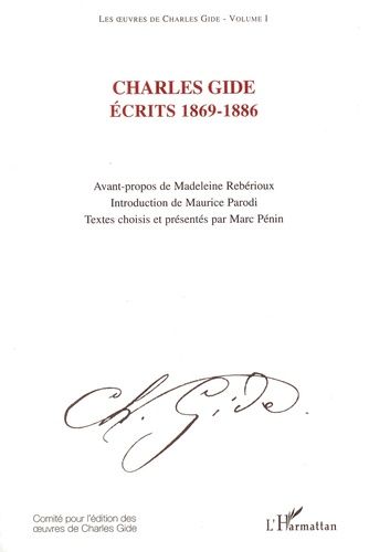 Emprunter Ecrits 1869-1886 livre