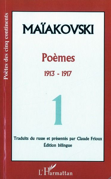 Emprunter Poèmes. Tome 1, 1913-1917, Edition bilingue français-russe livre