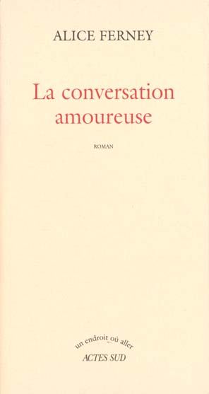Emprunter La conversation amoureuse livre