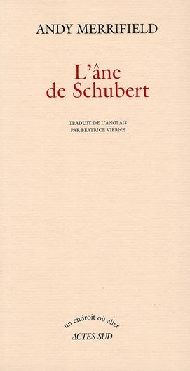 Emprunter L'âne de Schubert livre