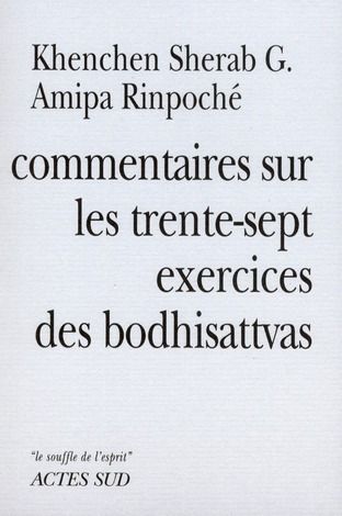 Emprunter Commentaires sur les trente-sept exercices des boddhisattvas de Thogmet Zangpo livre
