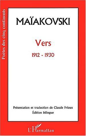 Emprunter Vers, 1912-1930. Edition bilingue français-russe livre