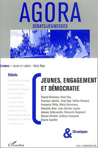 Emprunter Agora Débats/Jeunesse N° 30, 4e trimestre 2002 : Jeunes, engagement et démocratie livre