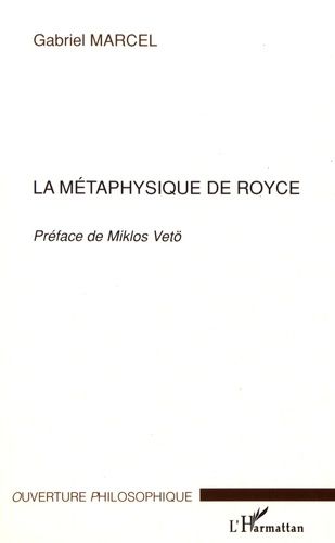 Emprunter La métaphysique de Royce livre