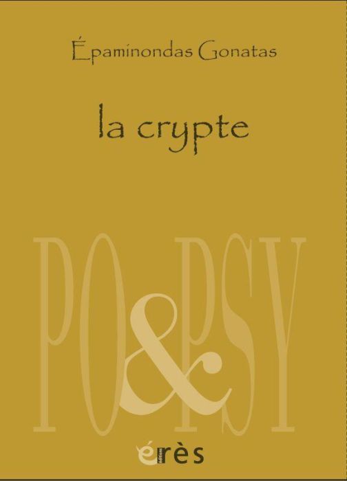 Emprunter La crypte et autres poèmes. Edition bilingue français-grec livre