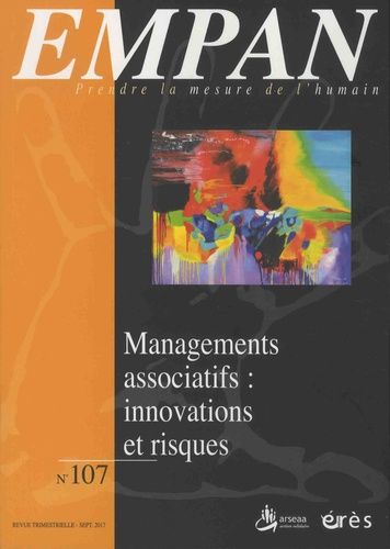 Emprunter Empan N° 107, septembre 2017 : Le management associatif : un management innovant ? livre