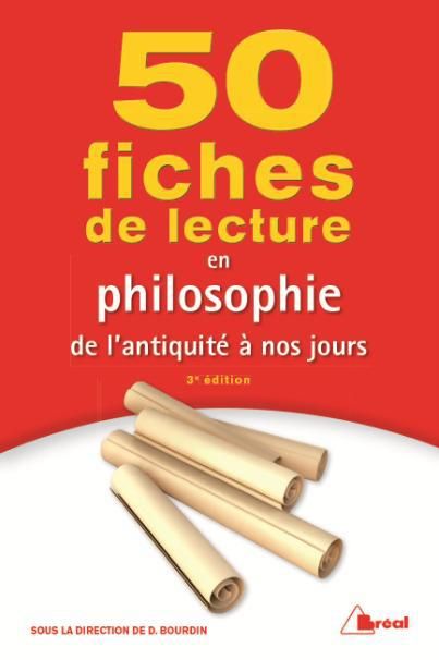 Emprunter 50 fiches de lecture en philosophie de l'Antiquité à nos jours. 3e édition livre