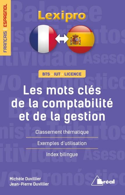Emprunter Les mots-clés de la comptabilité et de la gestion. Edition bilingue français-espagnol livre