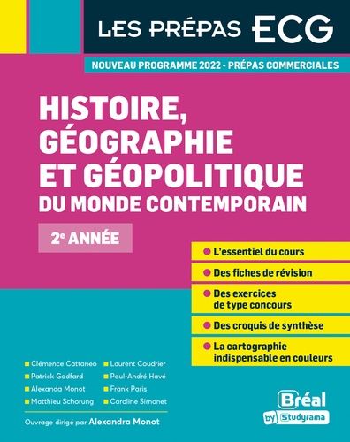 Emprunter Histoire, géographie, géopolitique du monde contemporain 2e année. Edition 2021-2022 livre