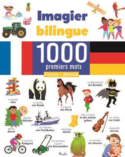 Emprunter Imagier bilingue 1000 premiers mots. Edition bilingue français-allemand livre